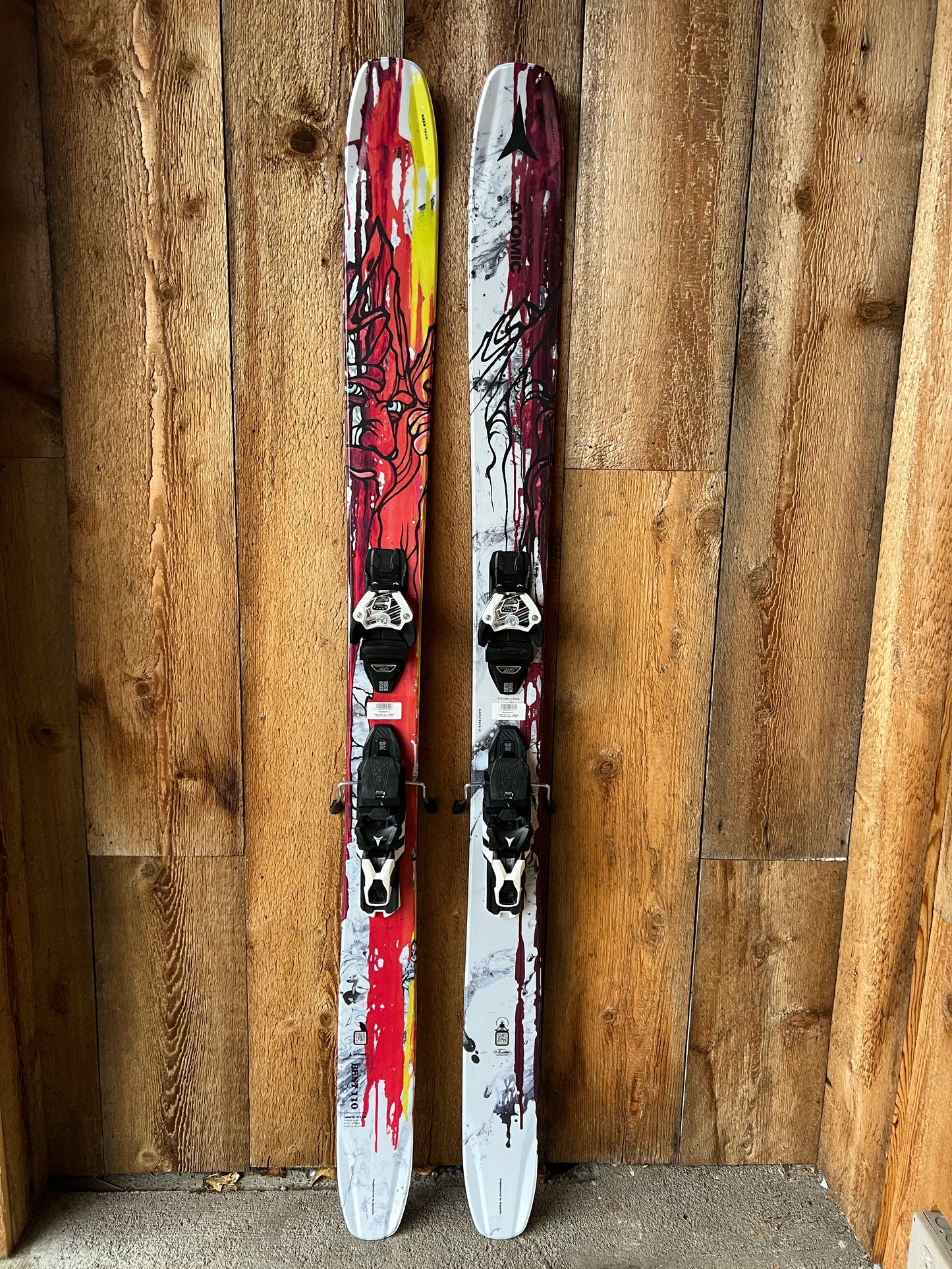 ATOMIC BENT 110 - WARDEN BINDINGS (DEMO) 180 CM