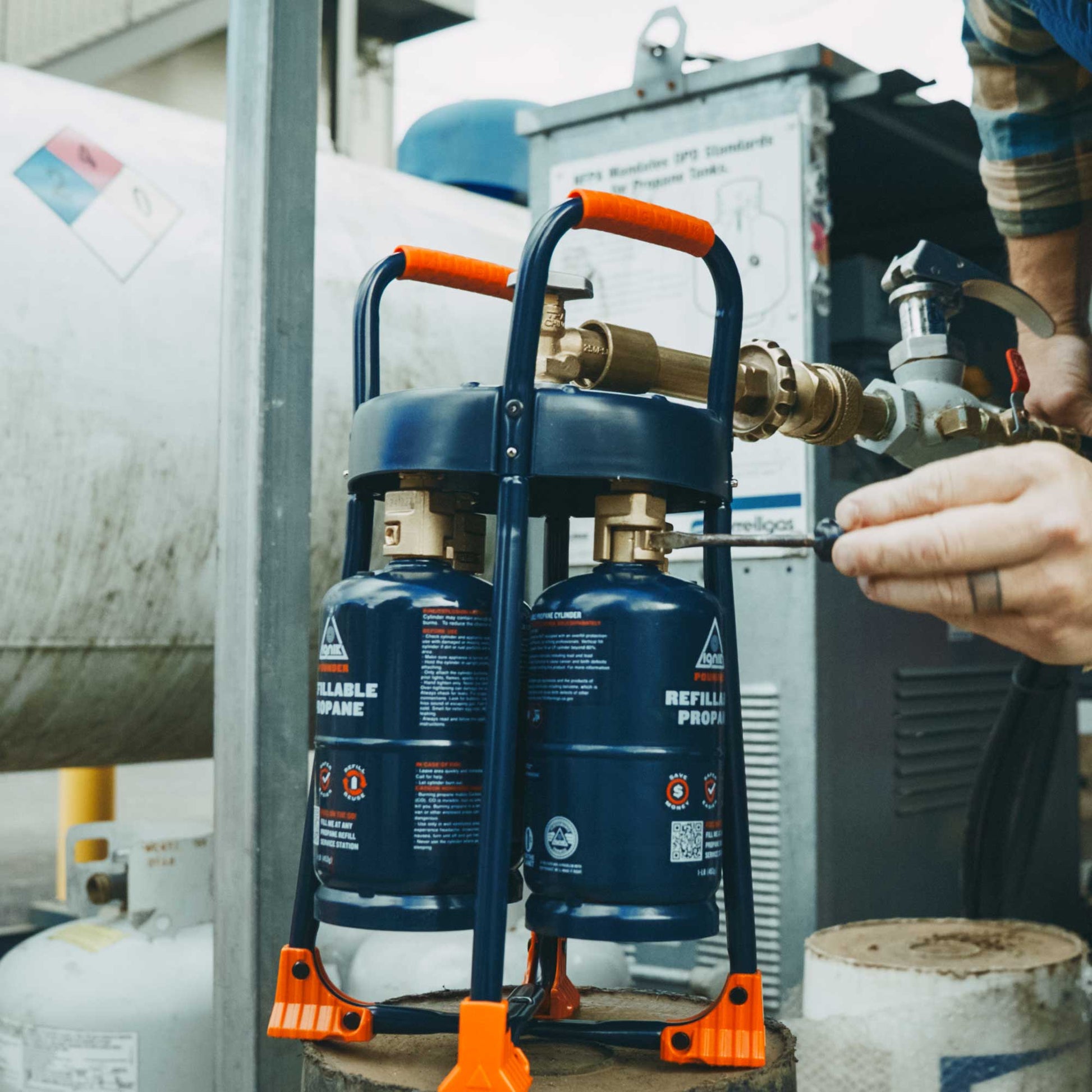 TapRack Refillable Propane System-Goodwynn'sGoodwynn's