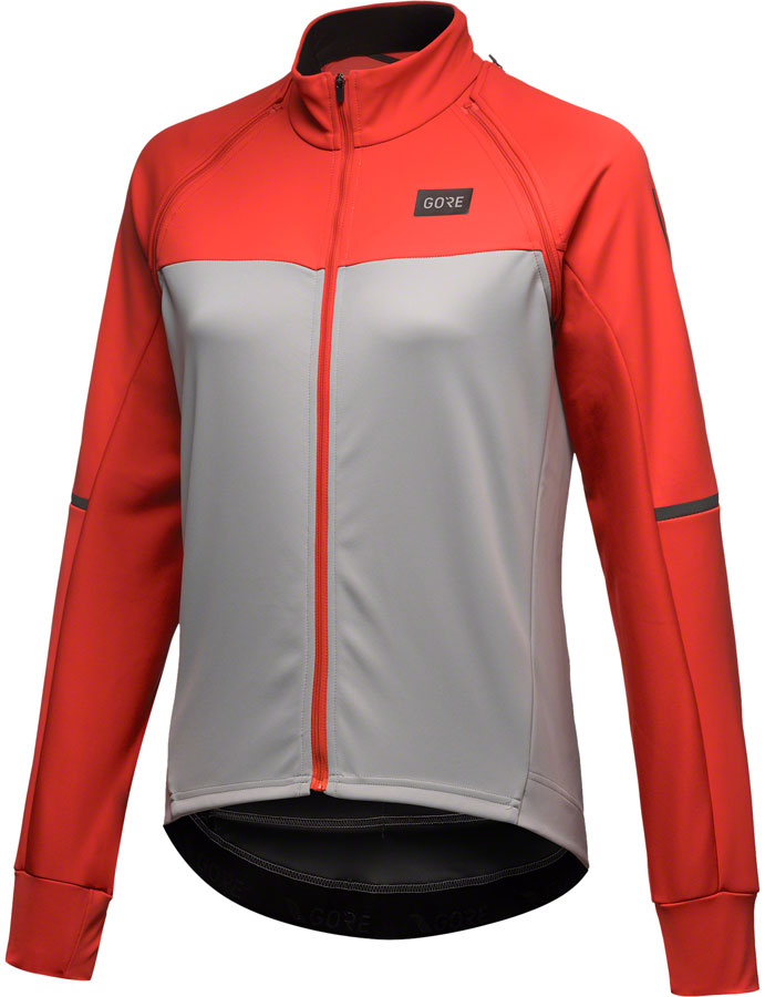 Gorewear Phantom Jacket - Lab Gray/Fireball Womens Small-Goodwynn'sGoodwynn's