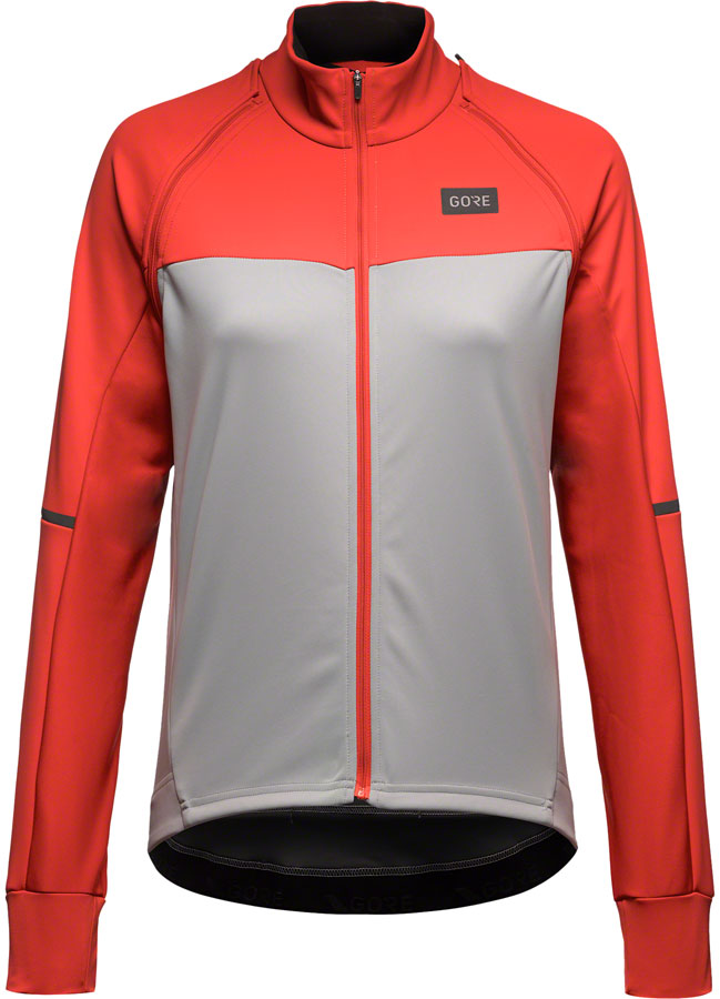Gorewear Phantom Jacket - Lab Gray/Fireball Womens Small-Goodwynn'sGoodwynn's