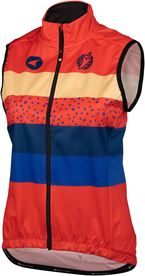 Salsa Team Polytone Womens Vest - Red w/ Stripes 2X-Large-Goodwynn'sGoodwynn's