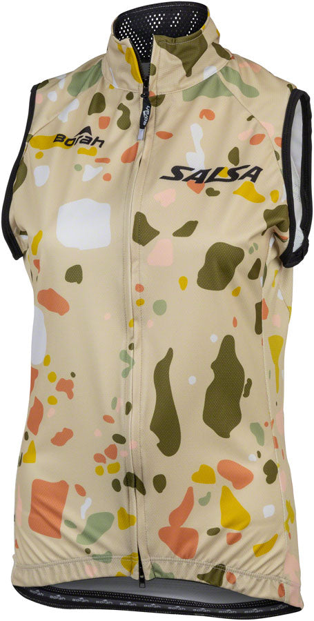 Salsa Womens Terrazzo Vest - X-Large Tan-Goodwynn'sGoodwynn's