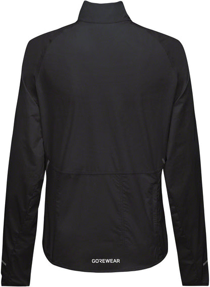 Gorewear Spinshift Windbreaker - Black Womens Lightweight Running Jacket