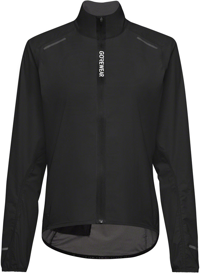 Gorewear Spinshift Windbreaker - Black Womens Lightweight Running Jacket-Goodwynn'sGoodwynn's