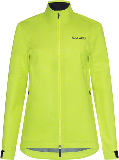 Gorewear Swiftride Gore-Tex Jacket - Yellow Womens Medium