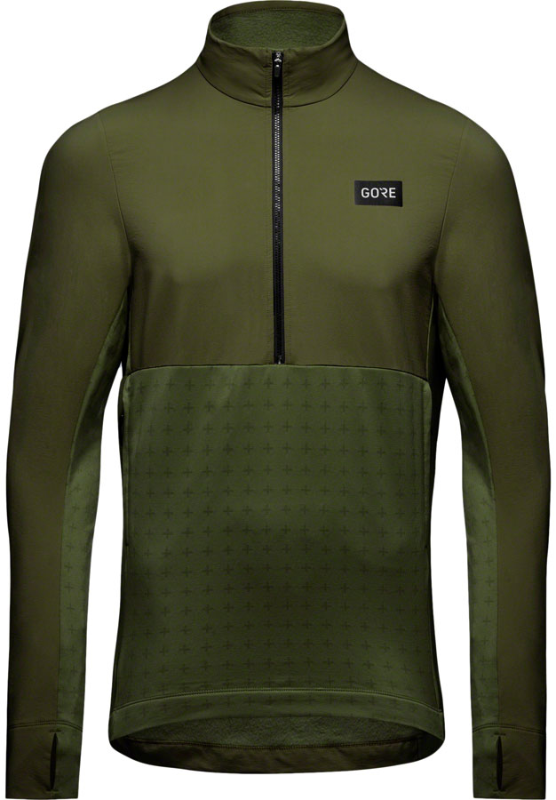Gorewear Trail KPR Hybrid 1/2-Zip Jersey Mens Performance Mountain Biking Top-Goodwynn'sGoodwynn's
