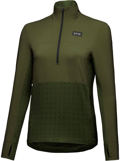 GORE Trail KPR Hybrid 1/2-Zip Jersey Womens Performance Mountain Biking Top