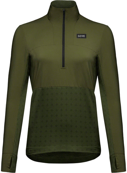 GORE Trail KPR Hybrid 1/2-Zip Jersey Womens Performance Mountain Biking Top
