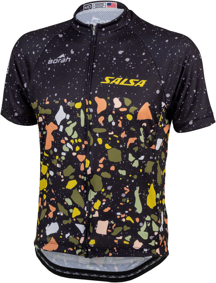 Salsa Mens Terrazzo Jersey - Medium Black-Goodwynn'sGoodwynn's