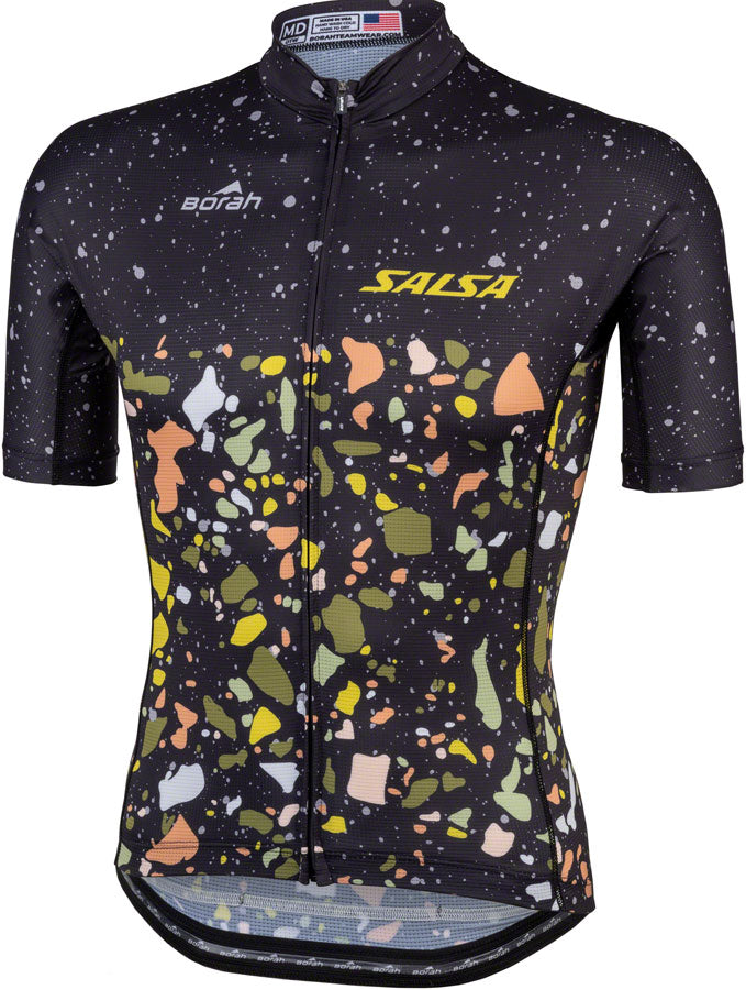 Salsa Mens Terrazzo Aero Jersey - X-Large Black-Goodwynn'sGoodwynn's