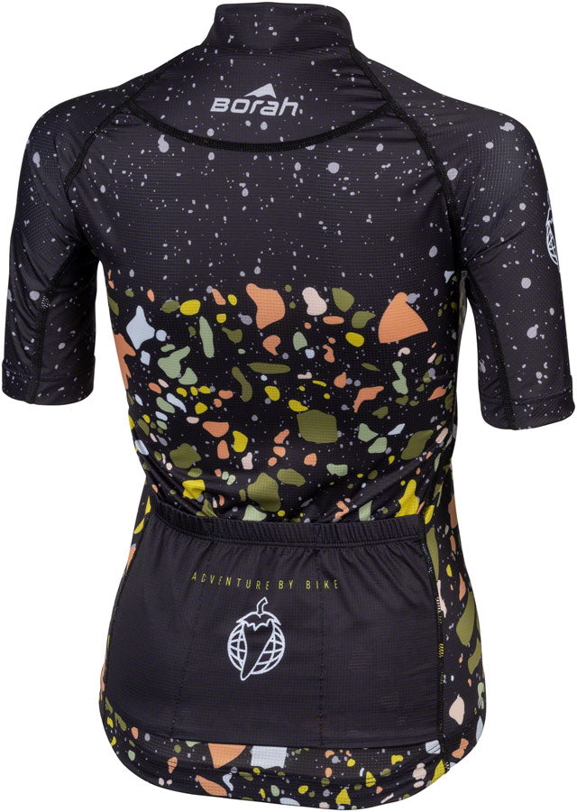 Salsa Womens Terrazzo Aero Jersey - 2X-Large Black-Goodwynn'sGoodwynn's