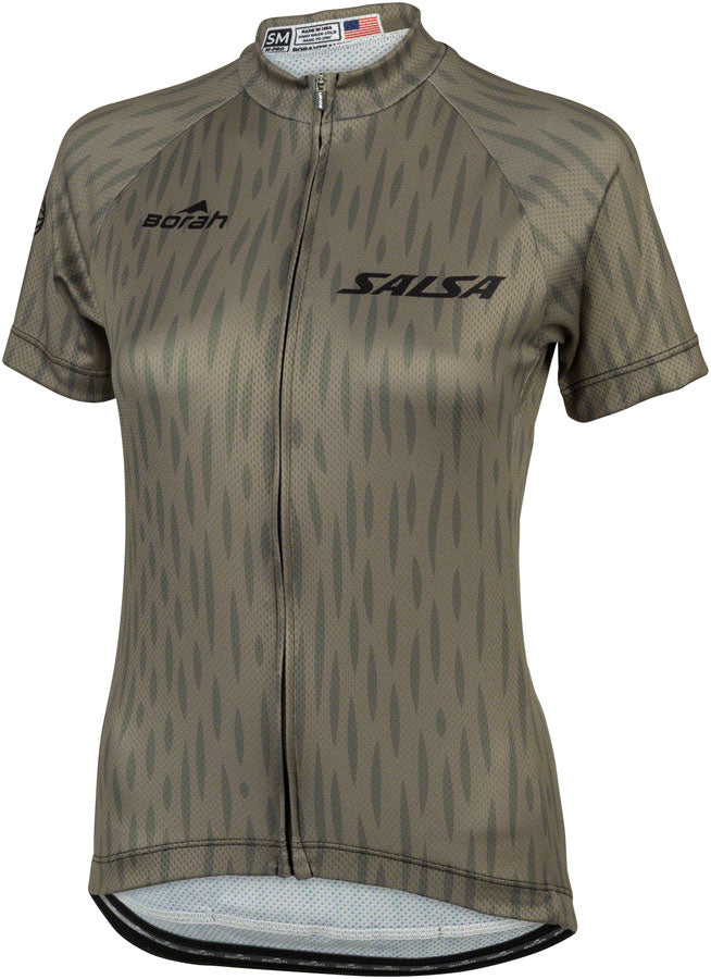 Salsa Womens Hinterland Jersey - X-Large Olive Green-Goodwynn'sGoodwynn's