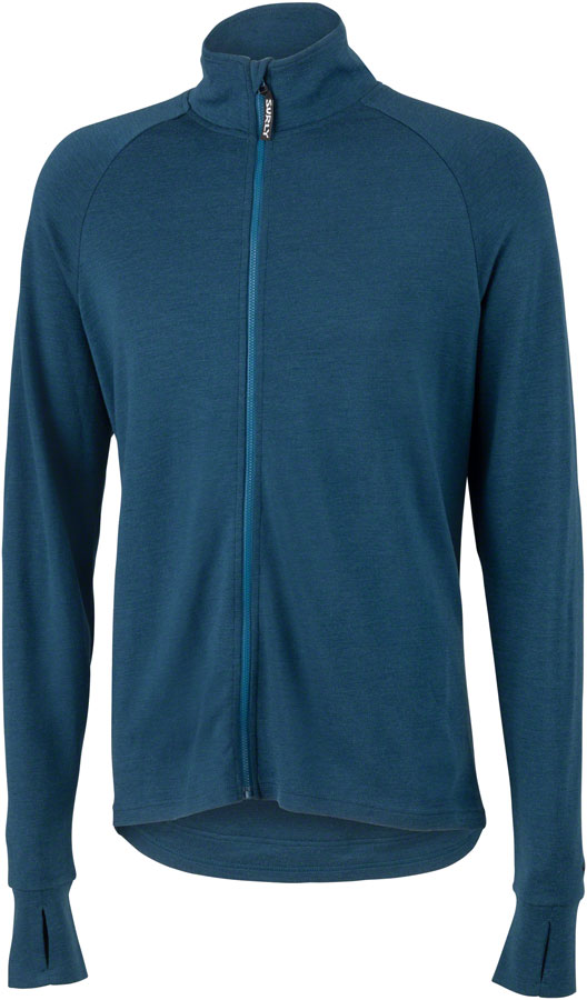 Surly Merino Wool Jersey - Navy Long Sleeve Mens Large-Goodwynn'sGoodwynn's