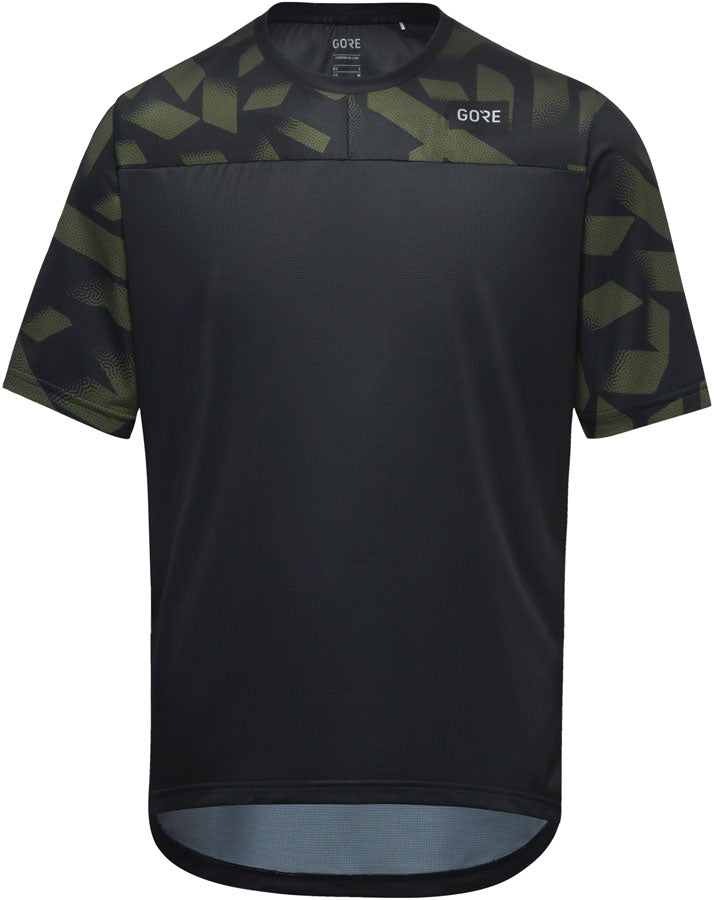 Gorewear Trail KPR Daily Jersey - Black/Green Men's Small-Goodwynn'sGoodwynn's
