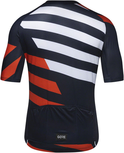 Gorewear Spirit Signal Jersey - Blue/Fire Mens Large