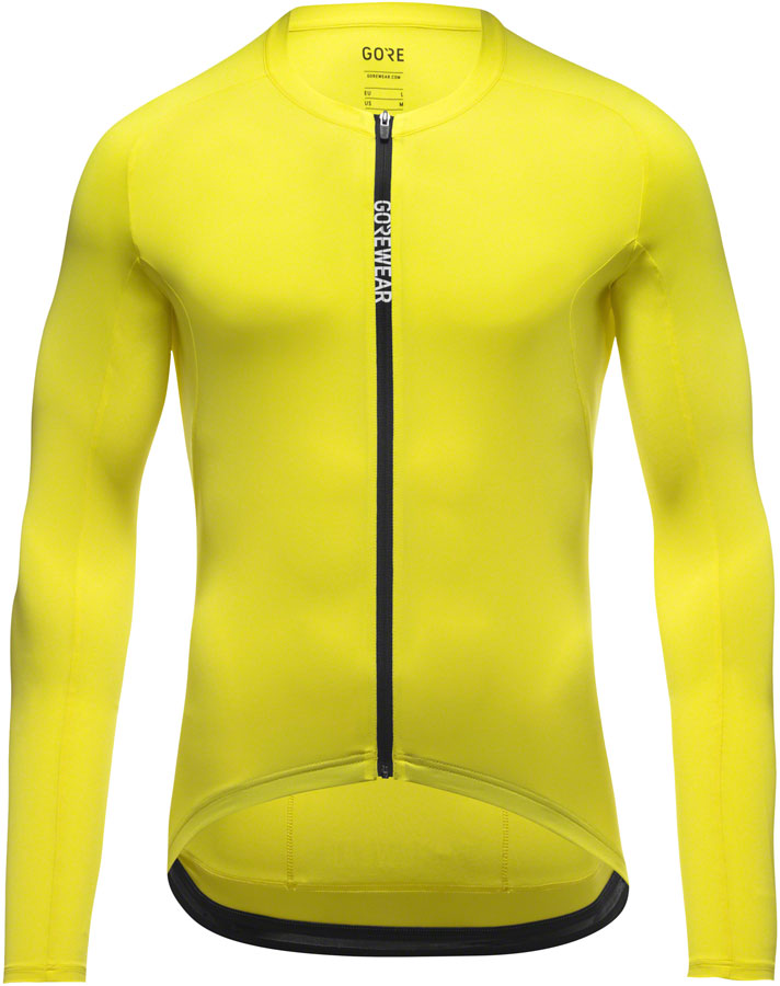 Gorewear Spinshift Long Sleeve Jersey - Neon Yellow Men's Large-Goodwynn'sGoodwynn's