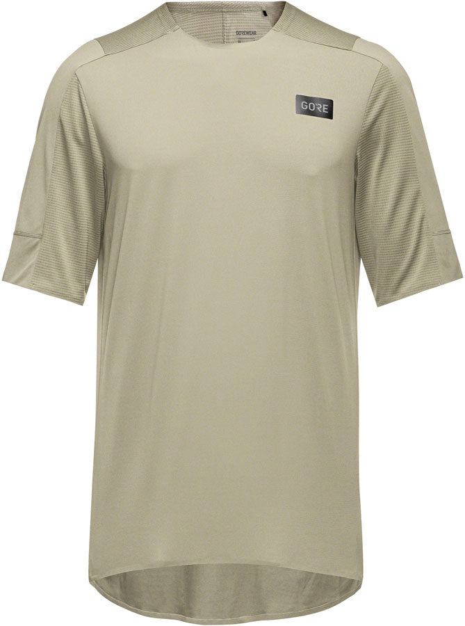Gorewear Trail KPR Jersey - Tech Beige Mens Performance Cycling Shirt-Goodwynn'sGoodwynn's
