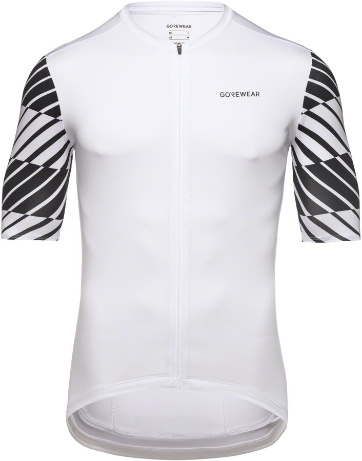 Gorewear Swiftride Optical Jersey Mens Cycling Top Black/White Color Options-Goodwynn'sGoodwynn's