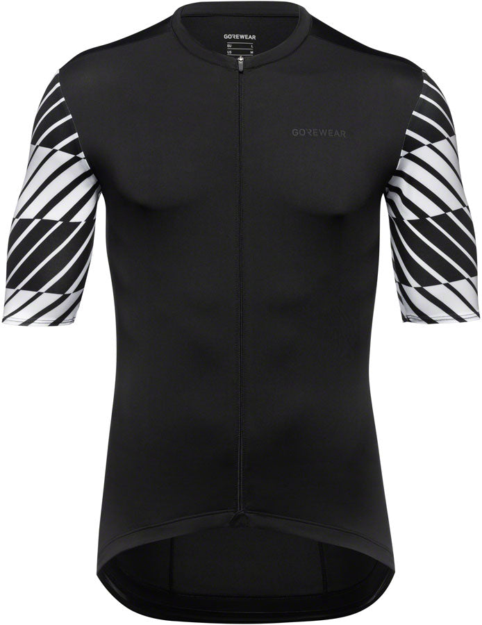 Gorewear Swiftride Optical Jersey Mens Cycling Top Black/White Color Options