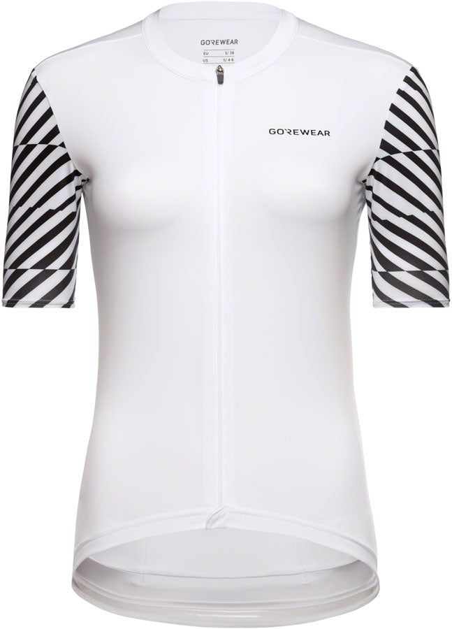 Gorewear Swiftride Optical Jersey Womens Black/White Cycling Top