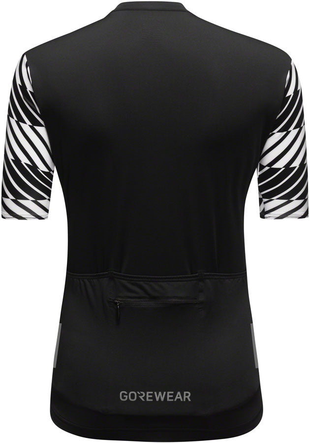 Gorewear Swiftride Optical Jersey Womens Black/White Cycling Top-Goodwynn'sGoodwynn's