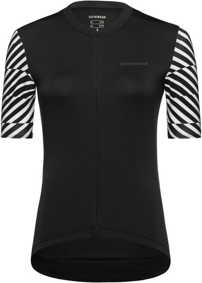 Gorewear Swiftride Optical Jersey Womens Black/White Cycling Top