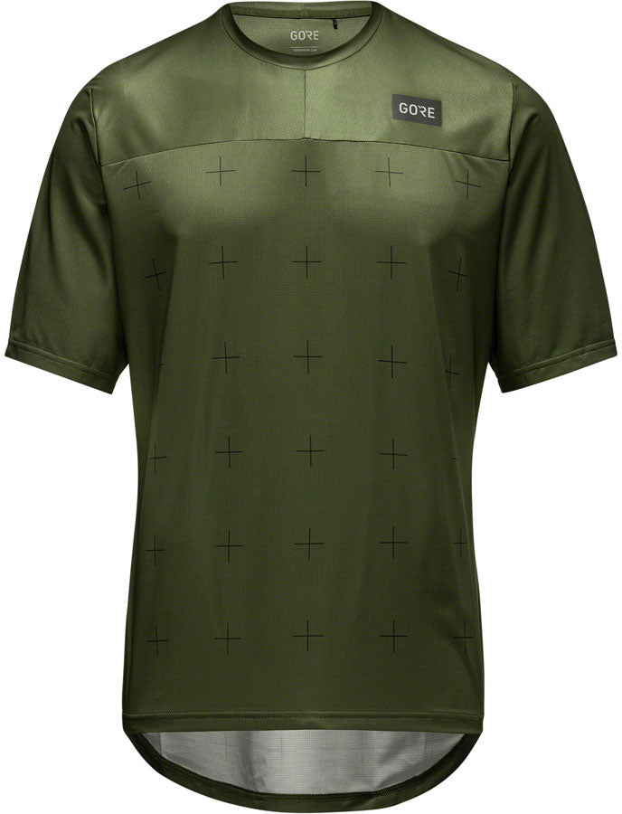 Gorewear Trail KPR Daily Jersey - Utility Green Mens Small-Goodwynn'sGoodwynn's