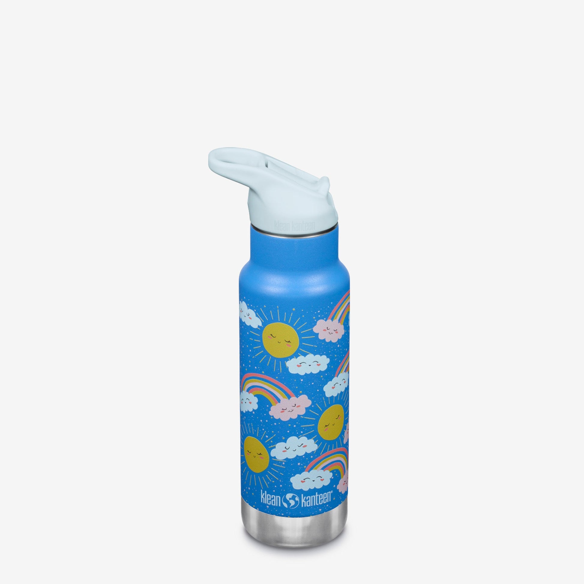12 oz Classic Kid's Insulated Water Bottle with Flip Seal Sport Cap and Straw-Goodwynn'sGoodwynn's