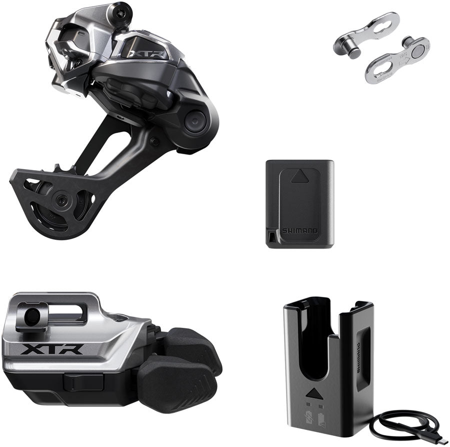Shimano XTR M9250 Di2 Wireless Upgrade Kit - Includes M9250-SGS Rear Derailleur M9250-IR I-Spec EV Shifter Battery Charger Quick Link-Goodwynn'sGoodwynn's