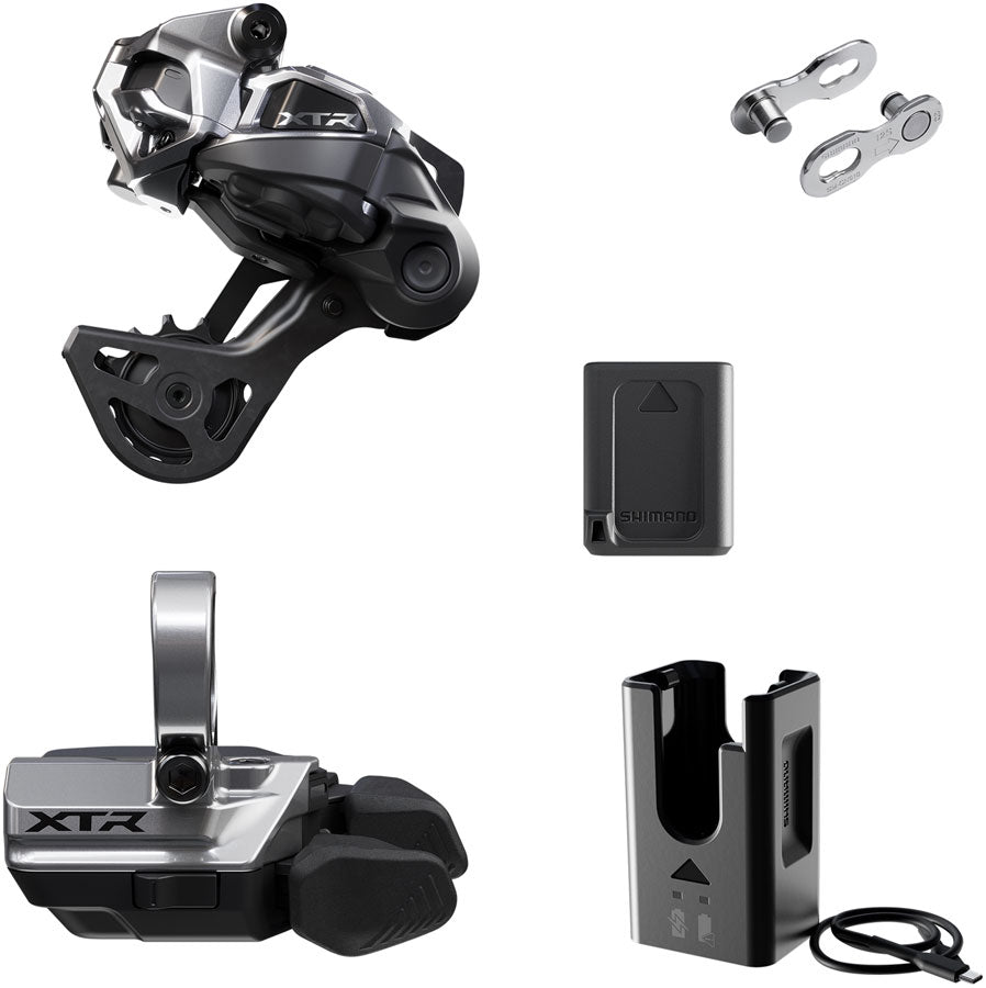 Shimano XTR M9250 Di2 Wireless Upgrade Kit - Includes M9250-GS Rear Derailleur M9250-R  Shifter Battery Charger Quick Link-Goodwynn'sGoodwynn's