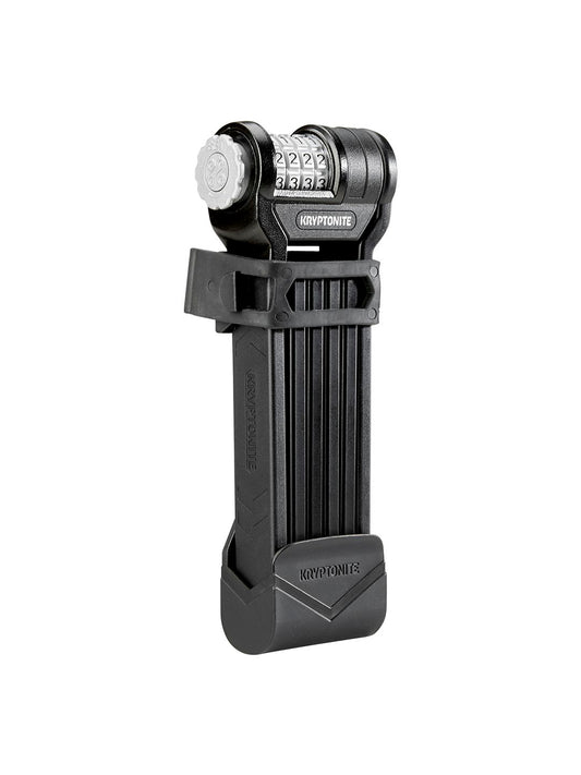 Kryptonite Keeper 585 Combo Folding Lock - 85cm 3mm Black #-Goodwynn's