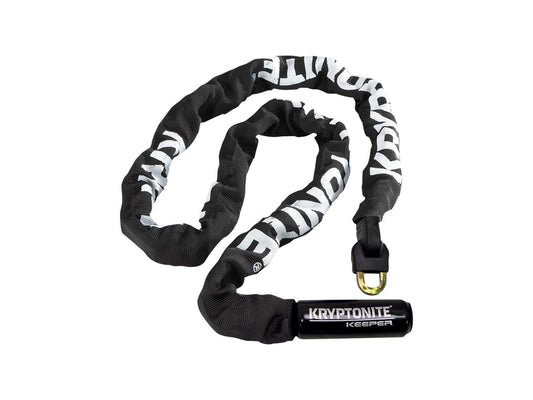 Kryptonite Keeper 712 Chain Lock with Key: 3.93 (120cm)-Goodwynn's