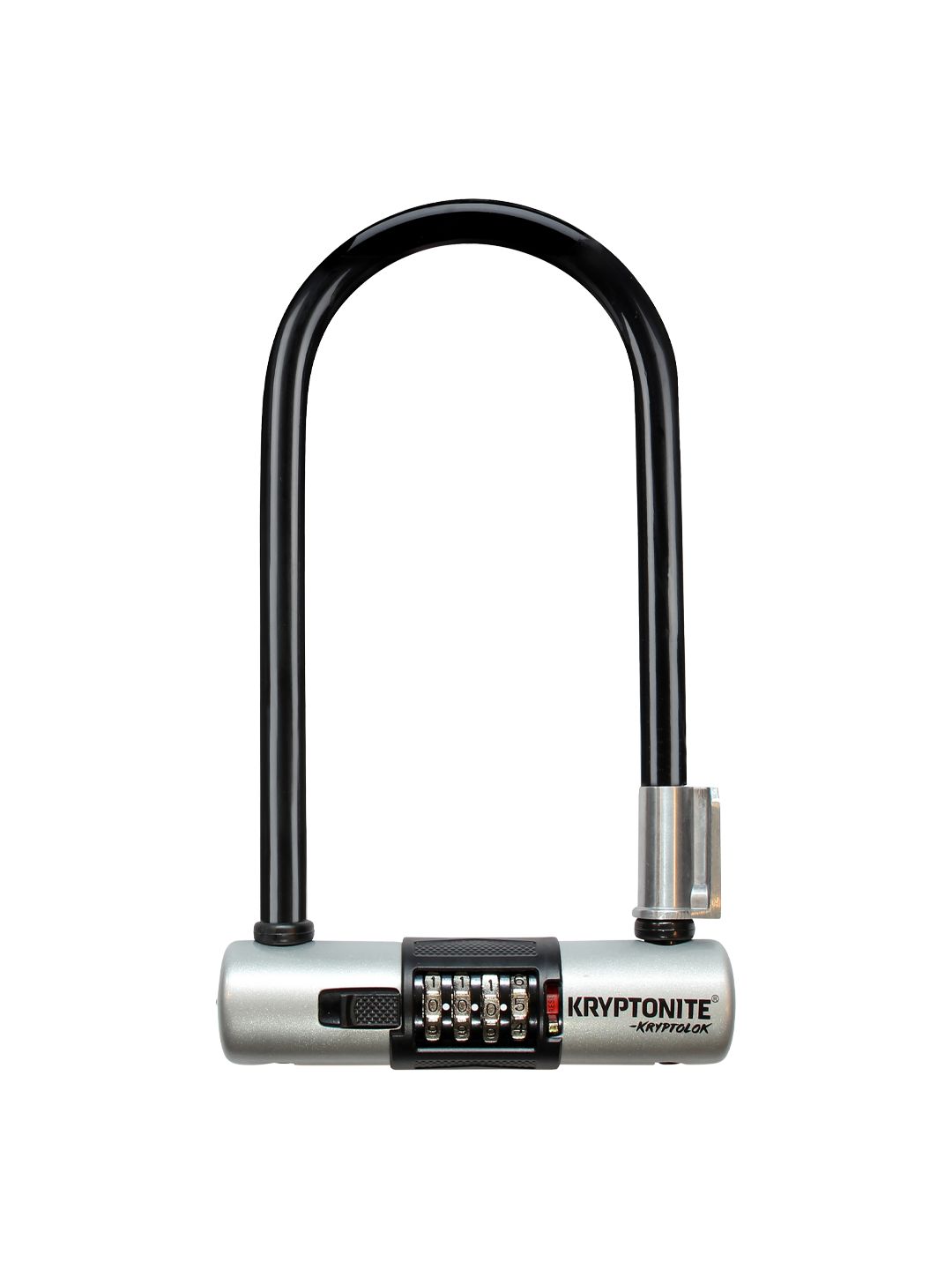 Kryptonite KryptoLok U-Lock - 4 x 9" 4-Digit Combination BLK Includes bracket-Goodwynn'sGoodwynn's