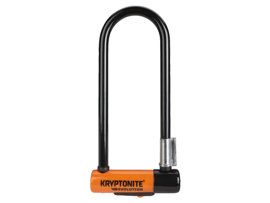 Kryptonite Evolution Series U-Lock - 3 x 9.5" Keyed Black Includes bracket-Goodwynn's