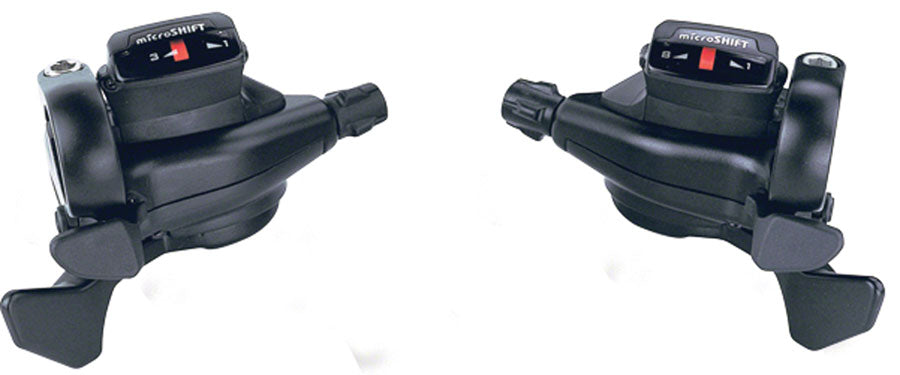 microSHIFT TS71 Thumb Tap Shifter Set 8-Speed Triple Optical Gear Indicator Shimano Compatible-Goodwynn'sGoodwynn's