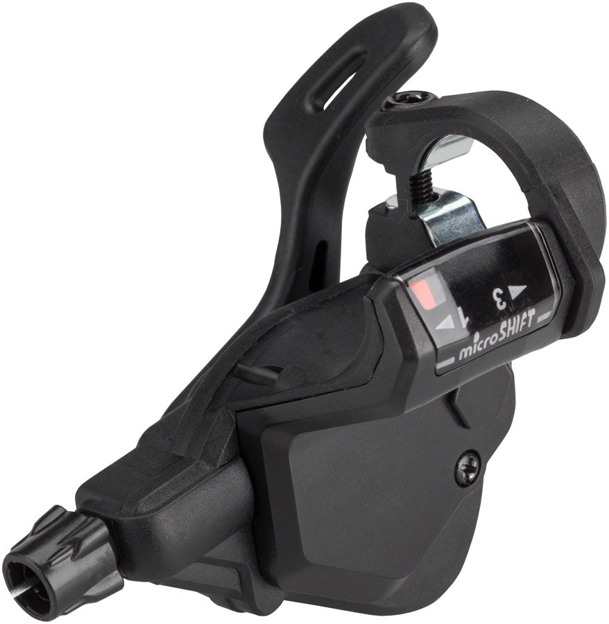 microSHIFT Mezzo Left Thumb-Tap Shifter Triple Optical Gear Indicator Shimano Compatible-Goodwynn'sGoodwynn's