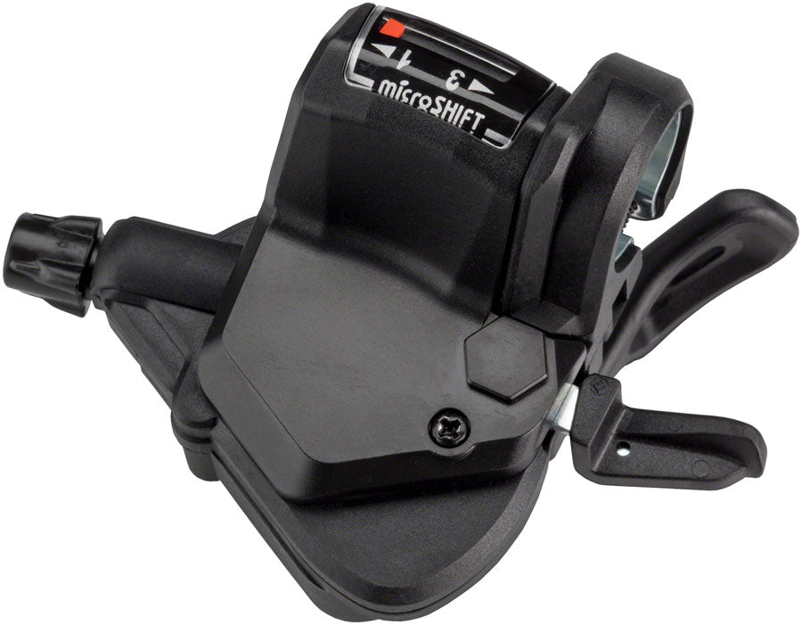 microSHIFT Mezzo Left Thumb-Tap Shifter Triple Optical Gear Indicator Shimano Compatible-Goodwynn'sGoodwynn's