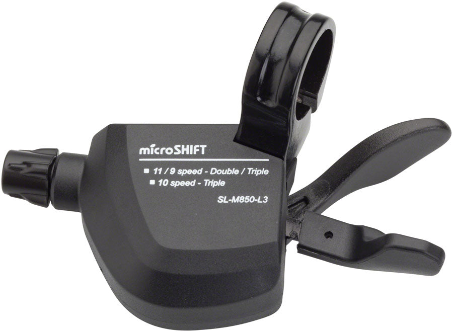 microSHIFT MarvoLT Left Trigger Shifter Triple Alloy Lever Shimano Compatible-Goodwynn'sGoodwynn's