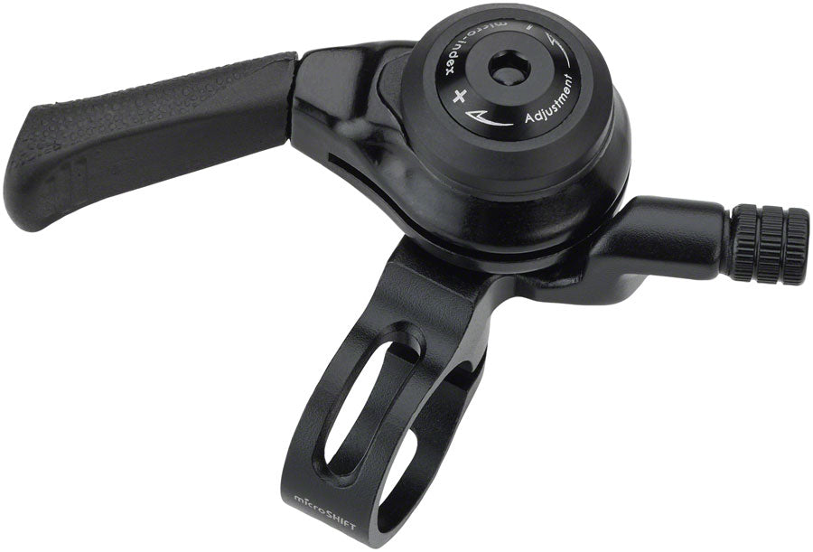 microSHIFT Left Thumb Shifter - MTB Double/Triple Friction Black-Goodwynn'sGoodwynn's