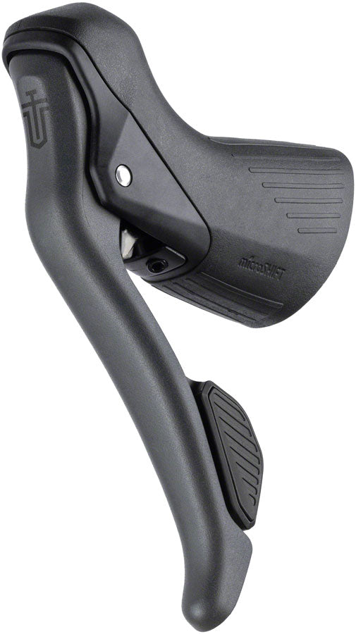 microSHIFT Sword Left Drop Bar Brake Lever Intergrated Dropper Remote - Gray-Goodwynn'sGoodwynn's