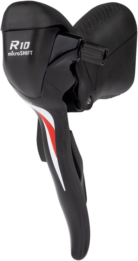 microSHIFT R10 Right Drop Bar Shift Lever - 10-Speed Shimano Compatible BLK