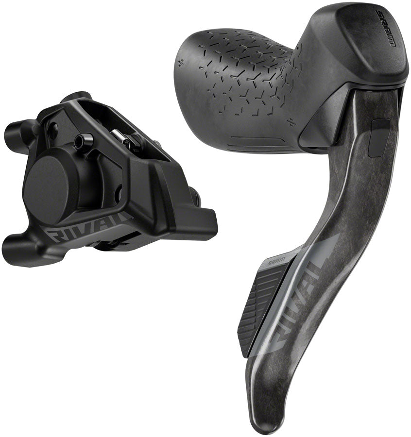 SRAM Rival eTap AXS HRD Shift/Brake Lever Hydraulic Disc Caliper - Right/Rear Flat Mount 20mm Offset 1800mm Hose BLK E1-Goodwynn'sGoodwynn's