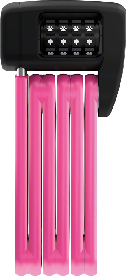 Abus BORDO Lite Mini 6055C/60 Folding Lock - Symbols Combination 2 5mm Pink-Goodwynn'sGoodwynn's