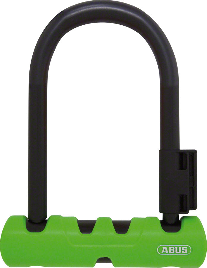 Abus Ultra 410 U-Lock - 3.9 x 5.5" Keyed Black/Green Includes bracket-Goodwynn'sGoodwynn's