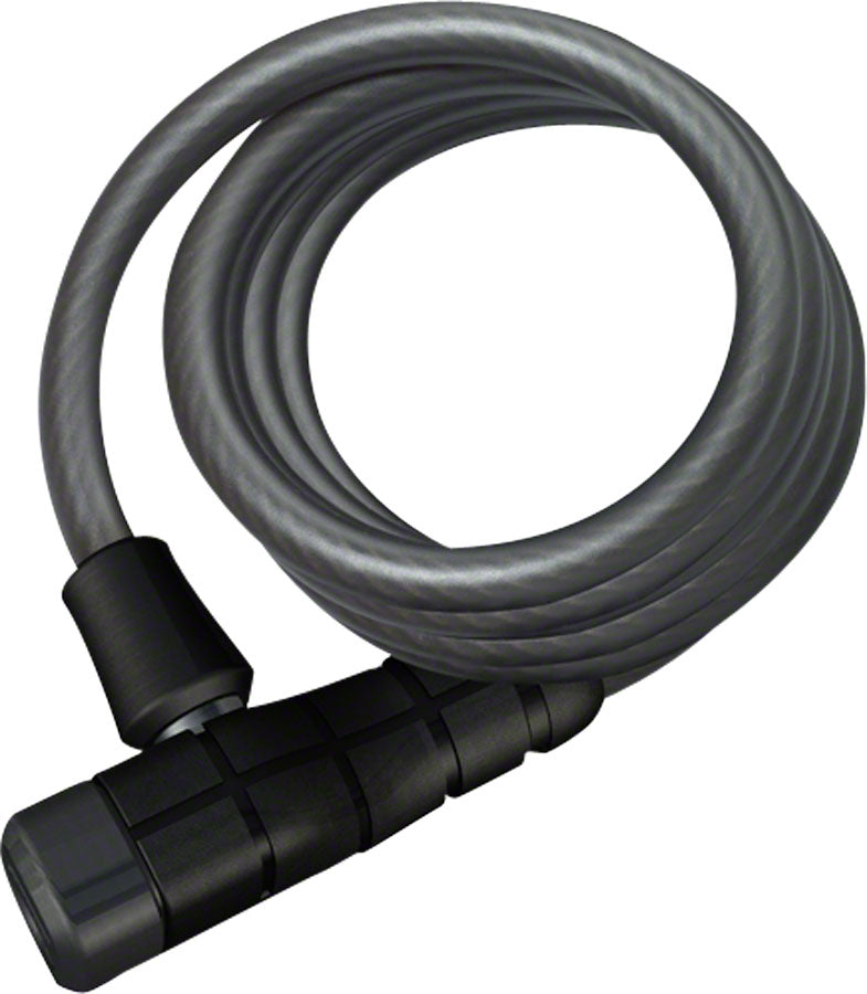 ABUS Primo 5510 Keyed Coiled Cable Lock: 180cmx10mm With Mount Black-Goodwynn'sGoodwynn's
