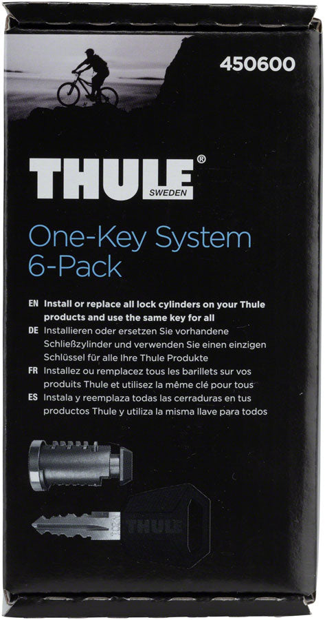 Thule 450600 One-Key Lock System 6 Pack-Goodwynn'sGoodwynn's