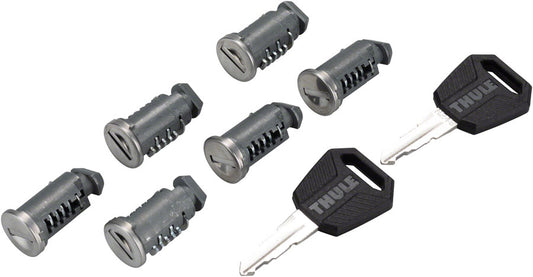 Thule 450600 One-Key Lock System 6 Pack-Goodwynn's