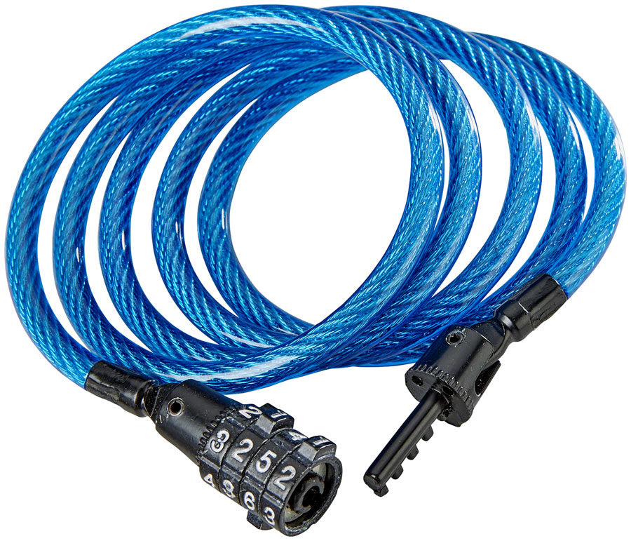 Kryptonite KryptoFlex Keeper 712 4-Digit Combo Cable Lock 4 x 7mm Assorted Colors-Goodwynn'sGoodwynn's