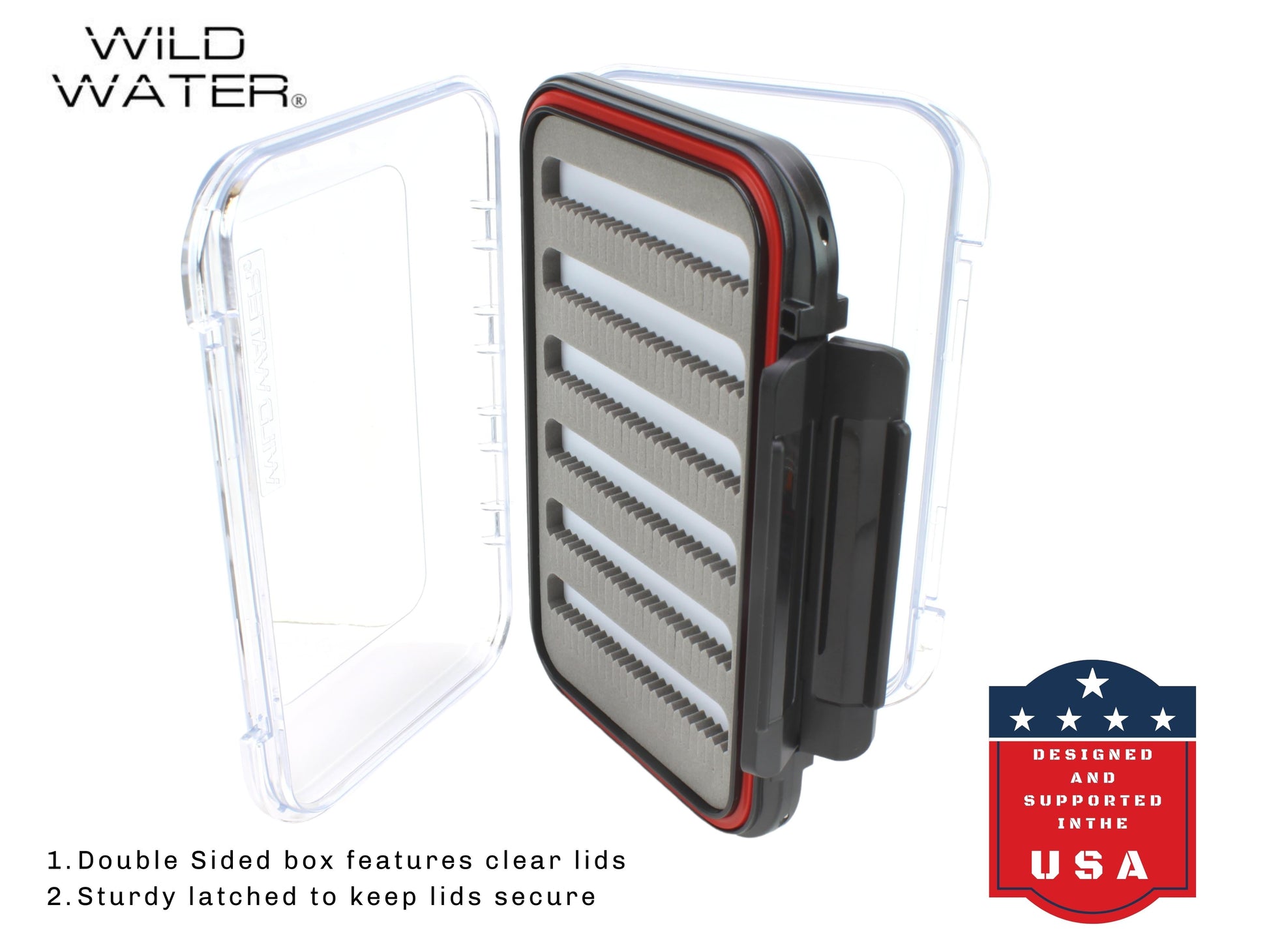 Wild Water Fly Fishing Large Foam Insert Double-sided Fly Box-Goodwynn'sGoodwynn's