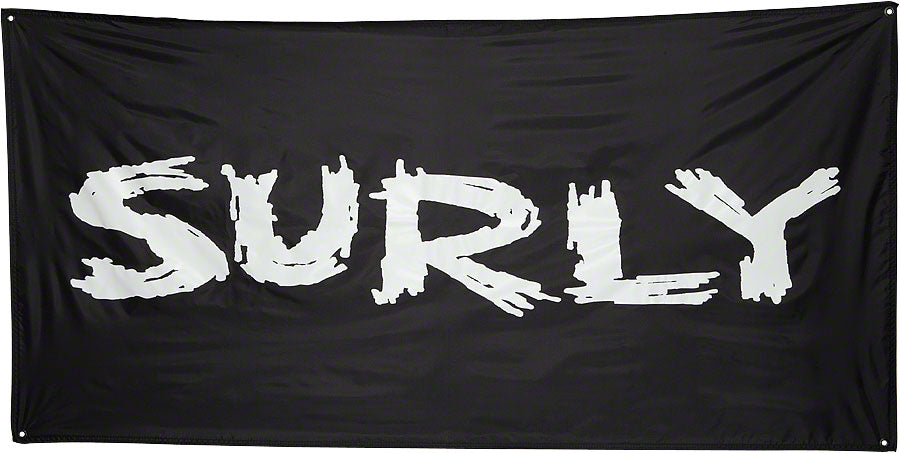 Surly Banner: Black 36 x 72"-Goodwynn'sGoodwynn's